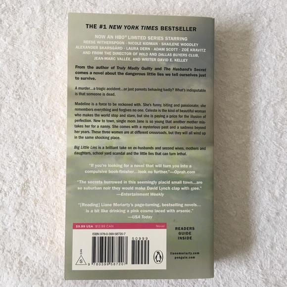 Book: Big Little Lies, softcover, HBO, Bestseller - Picture 2 of 2